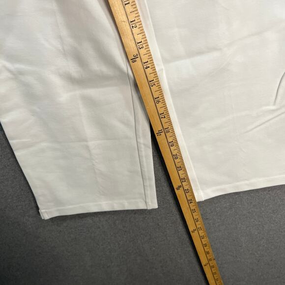 Women with Control Tall Tummy Control Full Leg Crop Pants White, Tall XX-Small - Picture 5 of 10